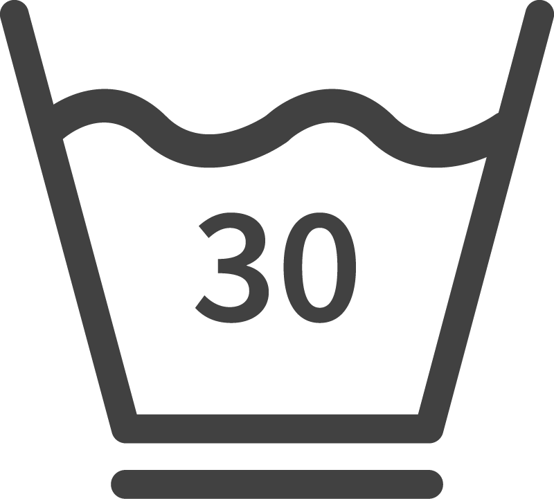 30 derece hassas yıkama ikonu