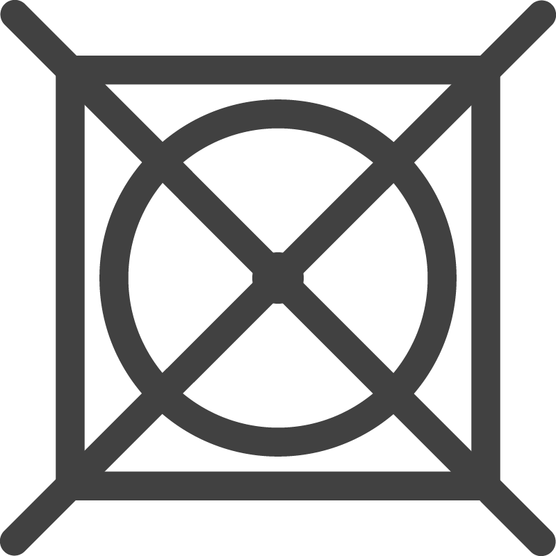 Merdaneli kurutma yapılmaz ikonu